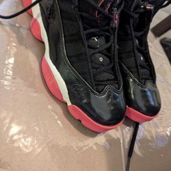 Girls Pink& BlackJordan Size 7y