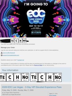 2 VIP EDC Tickets 