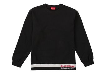 Supreme Rib Stripe Crewneck