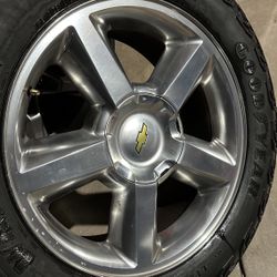 20” OEM LTZ CLASSIC CHEVY GMC RIMS TIRES 6x5.5