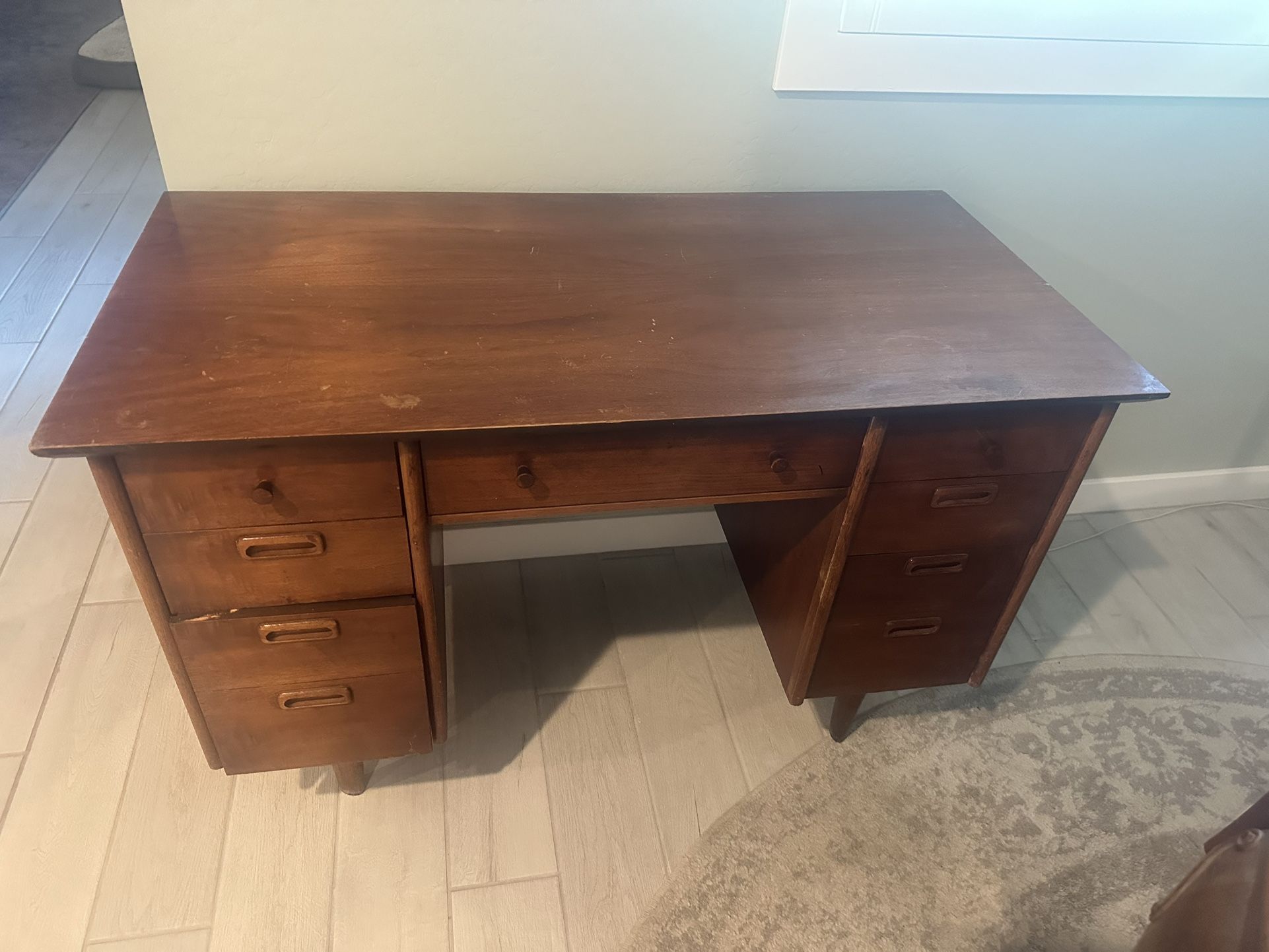 Mid Century Style Wooden Desk