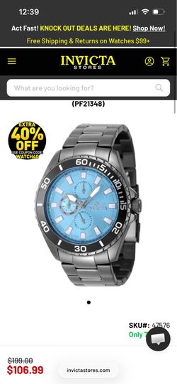 Invicta Pro Diver “Ironwave” 46mm