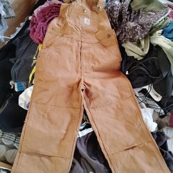 Carhartt Overalls Childrens Size 7