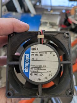 8 High Pressure Fans Ebempapst 8314H