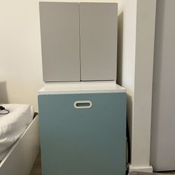 IKEA Toy Bench Storage and Cabinet with Shelf 