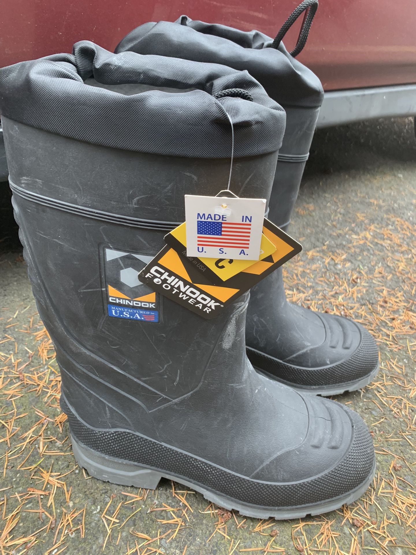 Chinook Insulated Winter/Rain Rubber Boots
