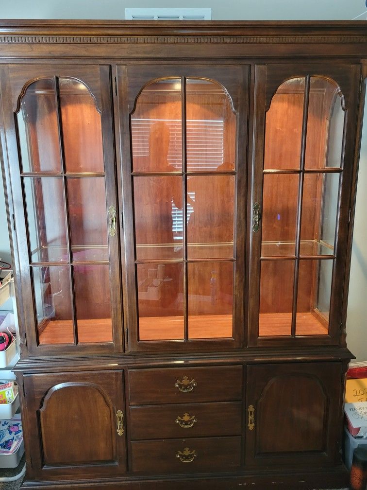 1980's China Cabinet