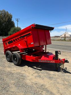 2026 RawMaxx SDX Knight Dump Trailer