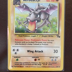 Aerodactyl 1st Edition 1/62 Holo
