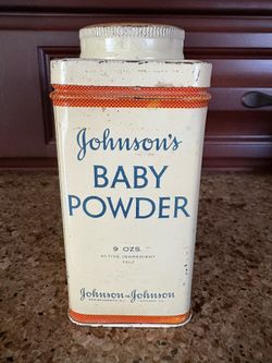 Vintage Johnson’s Baby Powder Tin