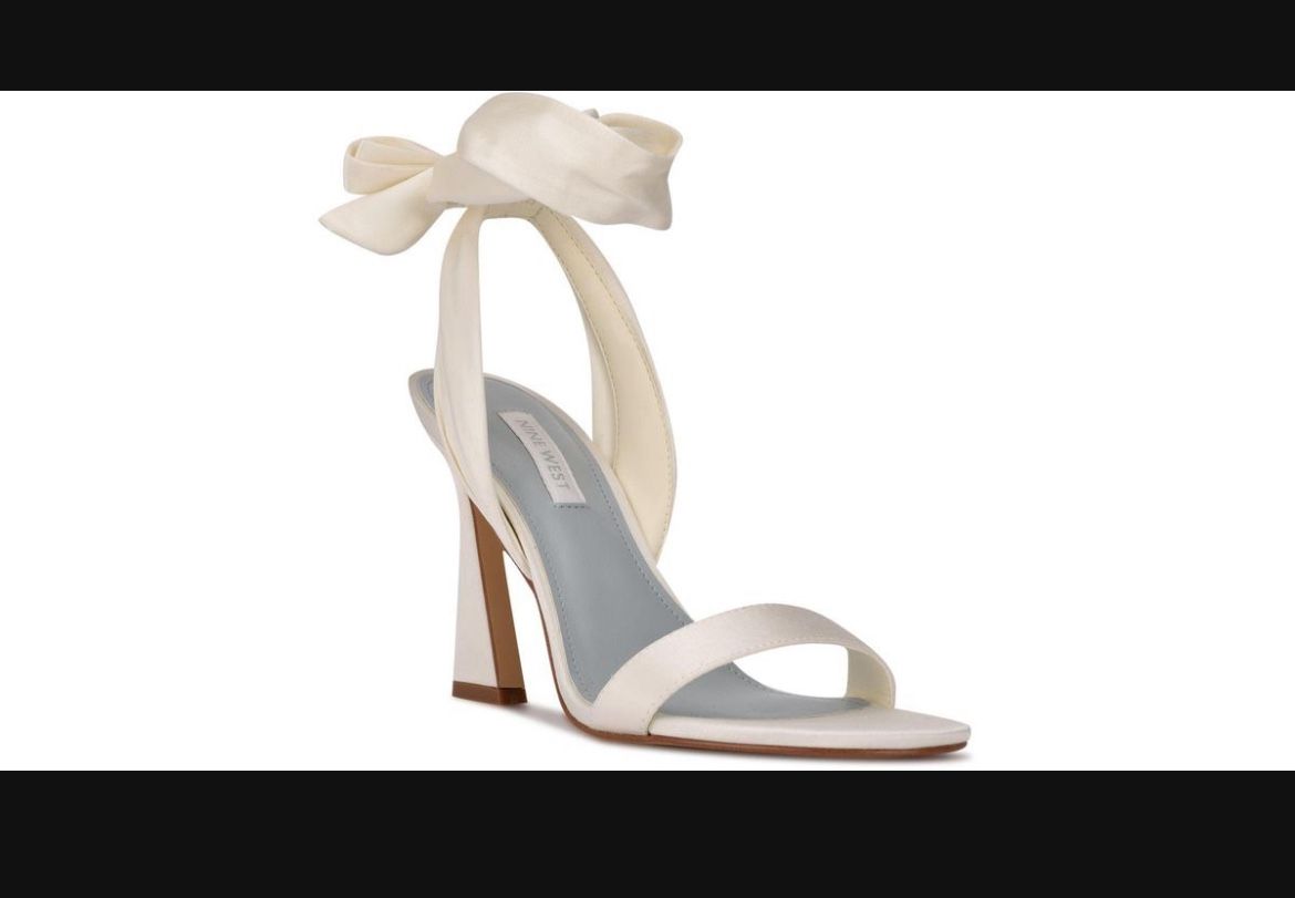 Nine West Ivory Bridal Heels