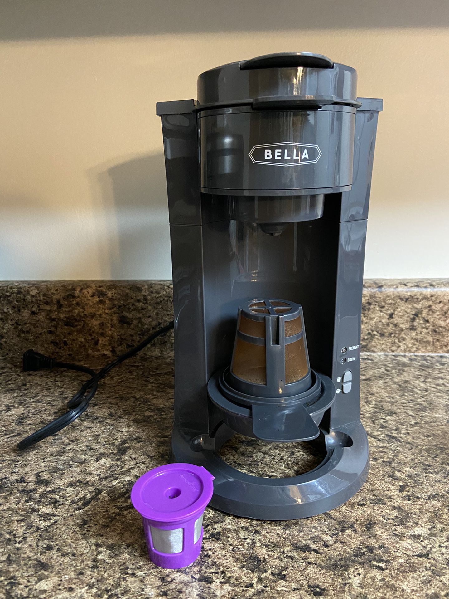 Bella Single Serve Coffee Maker