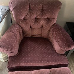 Chair And Ottoman