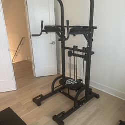 Multi-Function Home Gym (Pull-Up/Dip Station) – Like New – $100