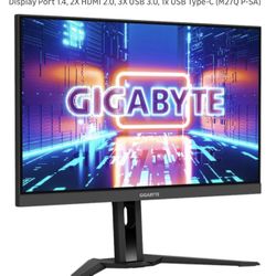GIGABYTE  M27Q 27” Gaming monitor