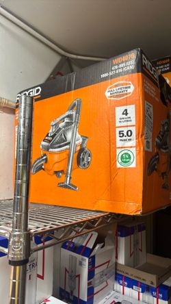 Ridgid Wet/dry Vac 4. Gallons