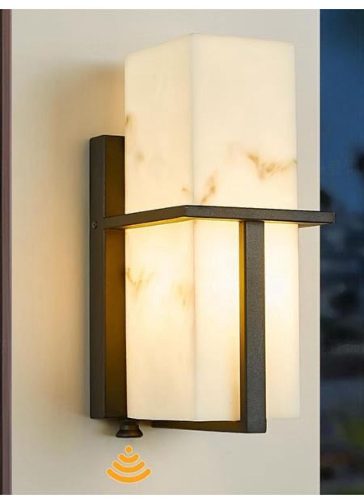 Dusk to Dawn Sensor Outdoor Wall Lantern Industrial Outdoor Sconce Waterproof Modern Exterior Wall Mounted Lighting