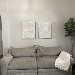 Comfy Grey couch 