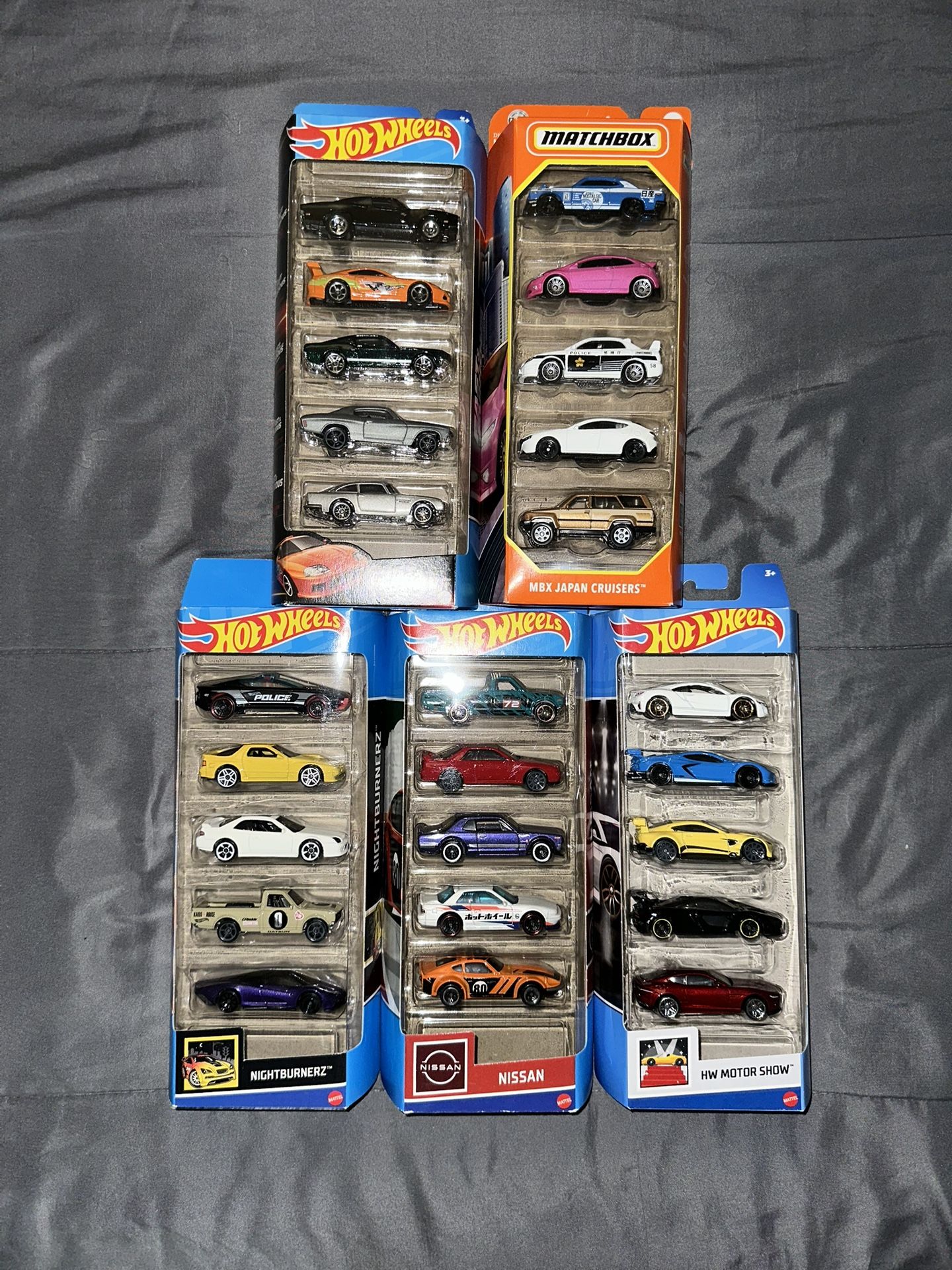 Hot Wheels 5-Pack Lot 