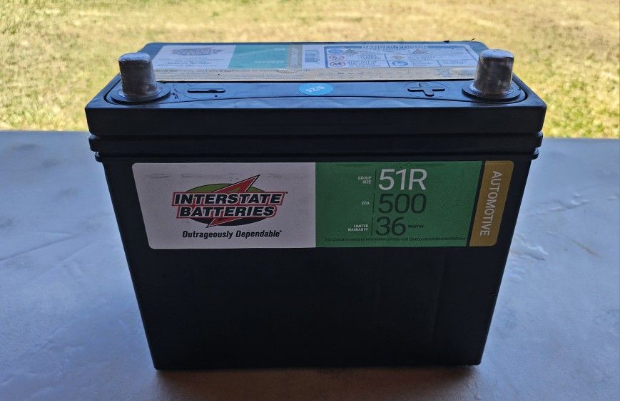 Car Battery Size 51R