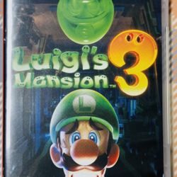 Luigi's Mansion 3 - Nintendo Switch Game - Tested/Working With Case