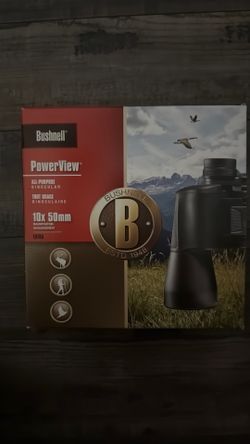 Bushnell PowerView 10x 50mm binoculars