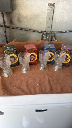2001 Burger King Lord of the Rings light-up goblets,