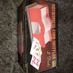 mechanical card shuffler 