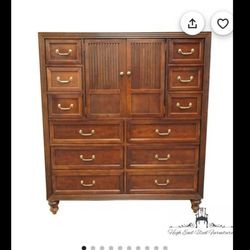 Stanley Furniture Cherry Squires Door Chest