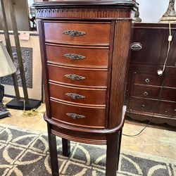 Wooden Jewelry Chest