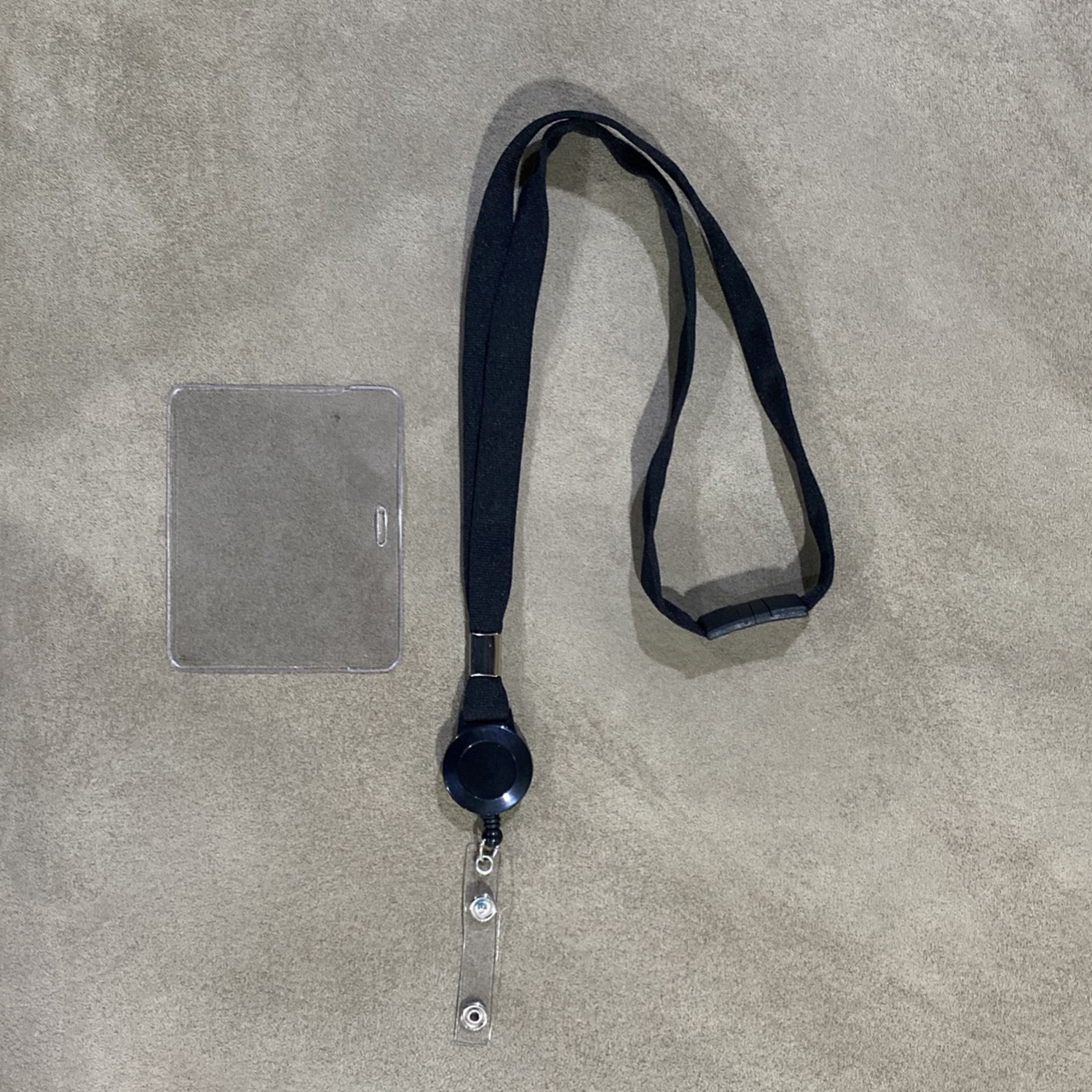 Retractable Lanyard with ID Card Holder  