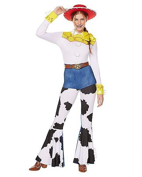 NWT New Disney Pixar Toy Story Jessie Costume Adult Womens M 8 10 Spirit Halloween