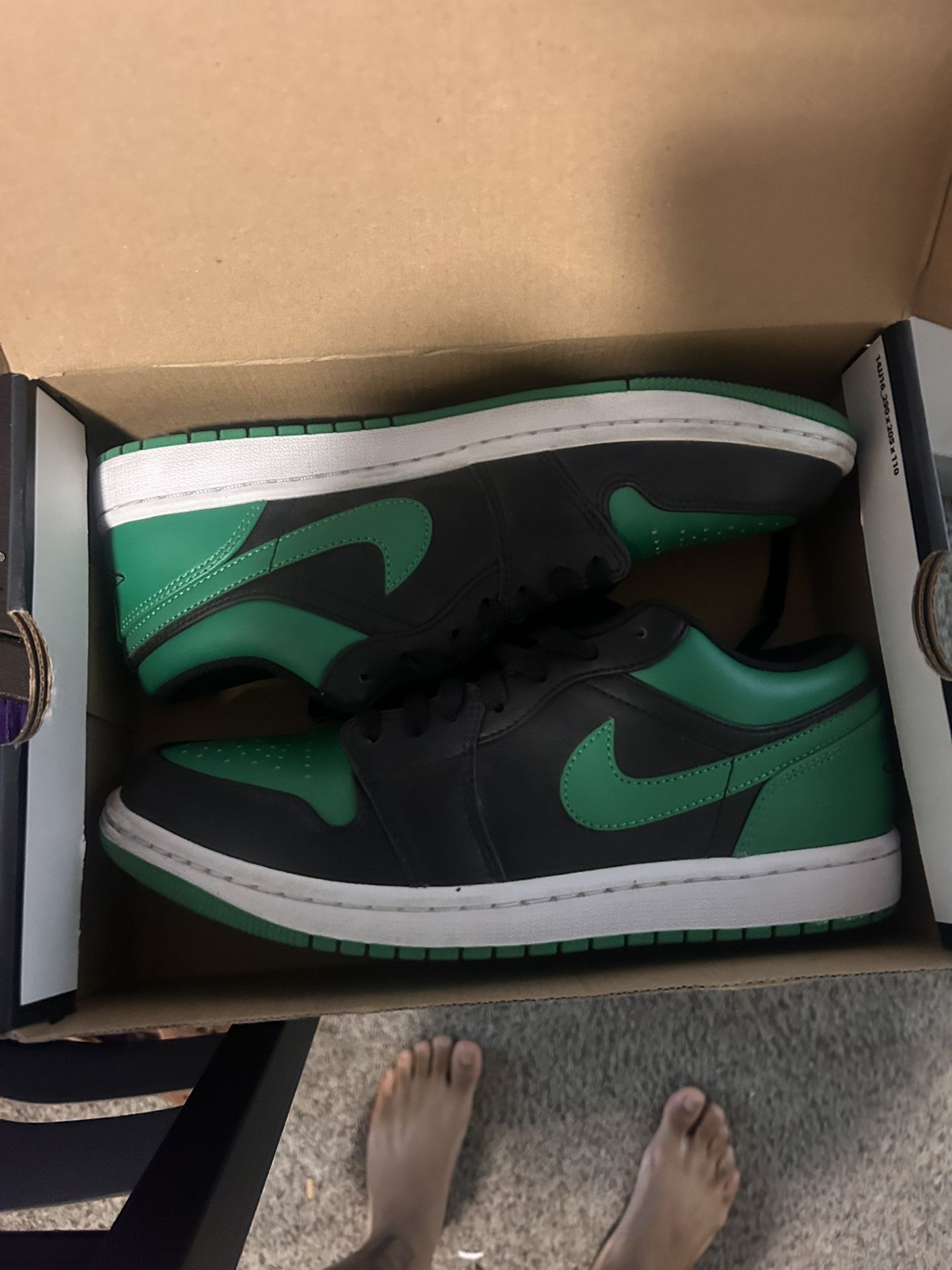 Jordan 1s Green And Black