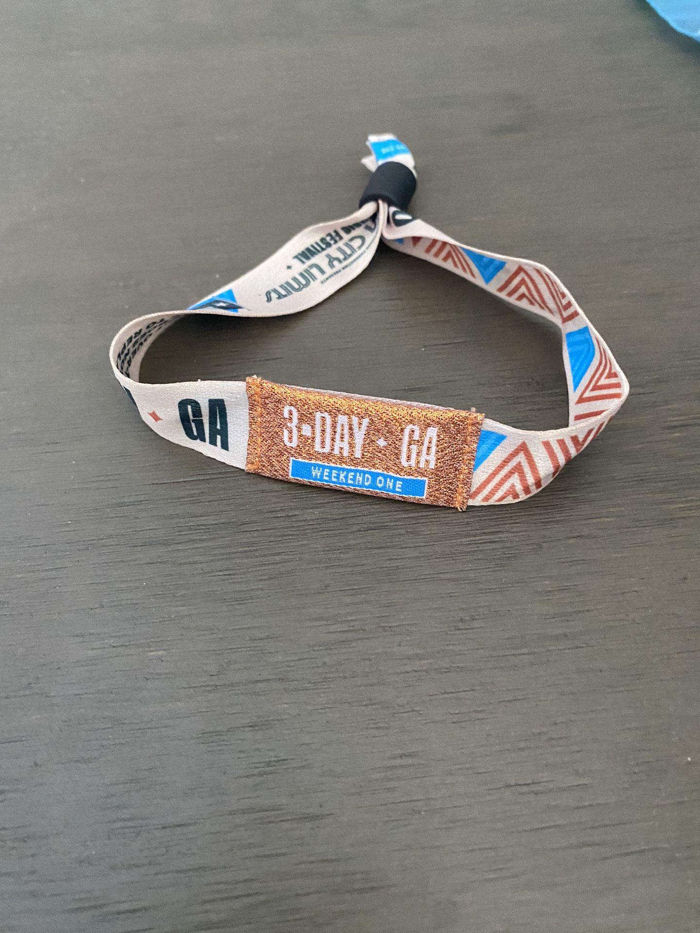 ACL Weekend 1 Wristband