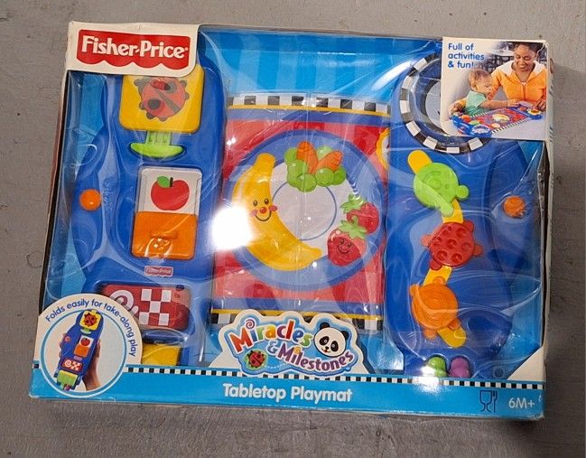 Fisher Price Miracles & Milestones Tabletop Playmat
