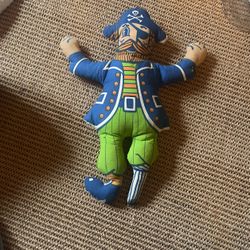 Long John silvers doll Pillow Very Rare