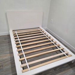 Queen Bed Set (Bed, Mattress, Nightstand) - $200