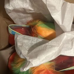 Uggs Fluff Tye Dye Slingback