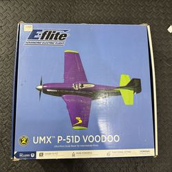 E-flite UMX P-51 Voodoo BNF RC Plane
