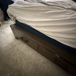 Queen Bed Frame $20 And Queen Bed Mattress $20 