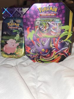 Gengar / Clafairy TCG Tins