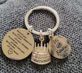 16th Birthday Keychain