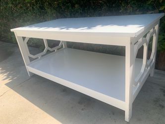 White Coffe table
