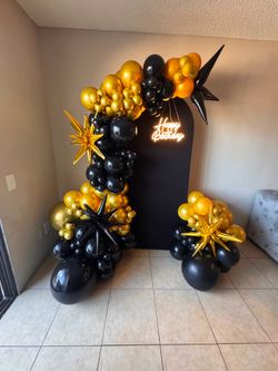 Ballon backdrop