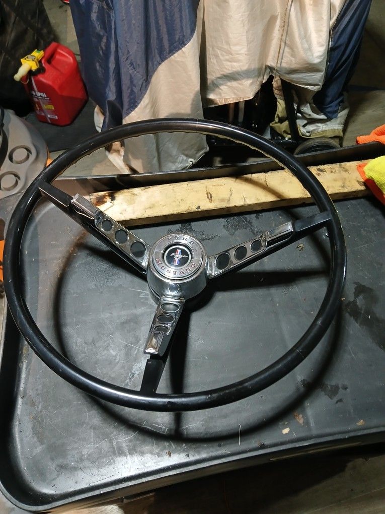 1966 Mustang Steering Wheel 