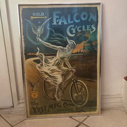 1970s vintage bicycle poster