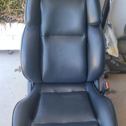 Nissan 300zx Z32 1990-96 USDM Original Black Leather Passenger Seat