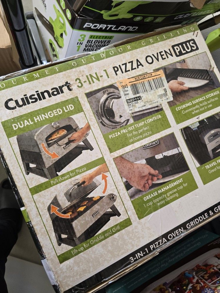 Cuisinart pizza oven  3-in-1 Propane Tank