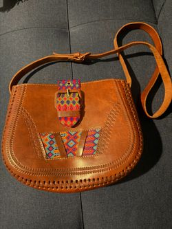 Handmade leather Crossbody