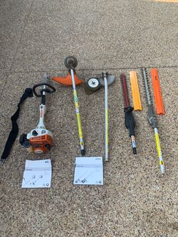 Stihl trimmer/ Edger/ Hedge trimmers bundle
